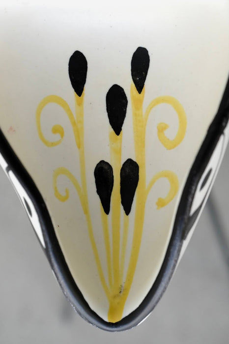 ROGER CAPRON<BR>GOAT HEAD CERAMIC ASHTRAY<BR><BR>SOLD OUT