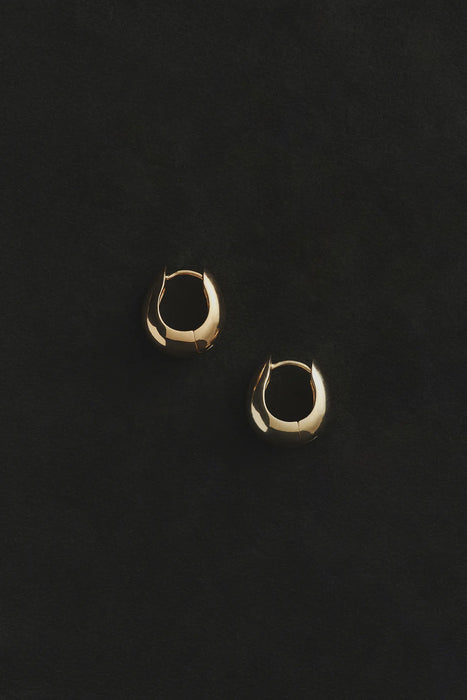SOPHIE BUHAI<br>GOLD HINGED HOOPS<br><br>SOLD OUT