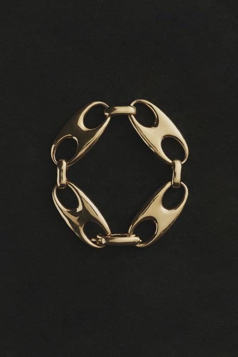 SOPHIE BUHAI<br>GOLD GRANDFATHER CHAIN BRACELET