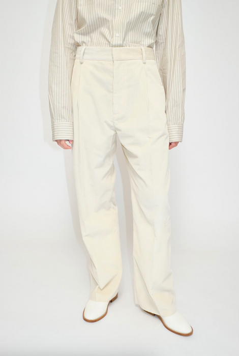 CRISTASEYA<br>PLEATED TROUSERS