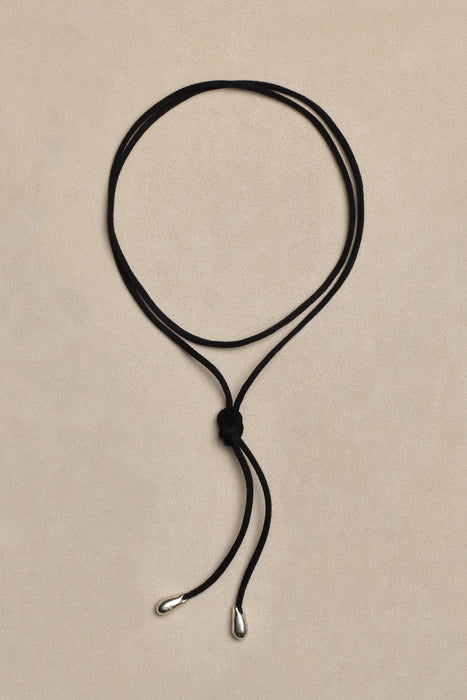 PRE ORDER<br><br>SOPHIE BUHAI<br>ELEGANT SHOELACE CHOKER<br>in BLACK