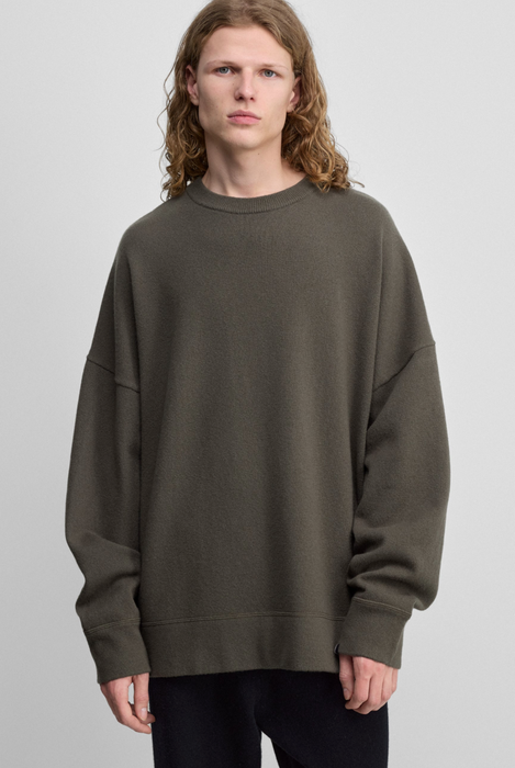 EXTREME CASHMERE<br>n°315 sweat<br>in ARMY