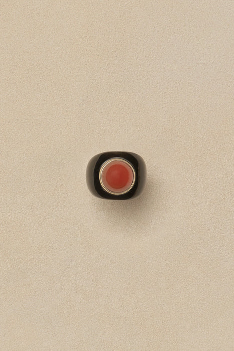 SOPHIE BUHAI<br>CARNELIAN MOON RING