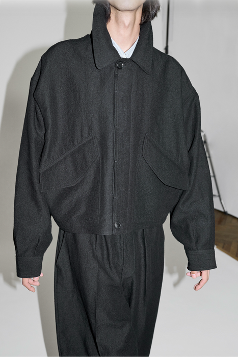 CRISTASEYA<br>SUMMER BOMBER <br>in BLACK