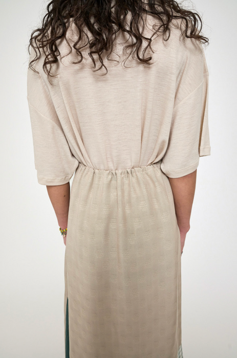 CRISTASEYA<br>WOOL T-SHIRT<br>in NUDE