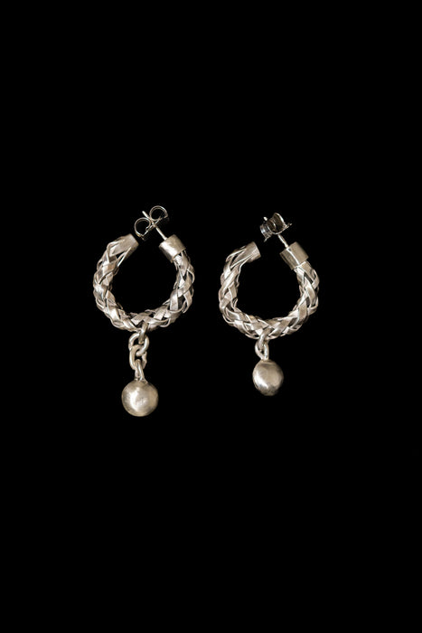Zoe Mohm for CRISTASEYA<BR>TRESSE EARRINGS<br><br>SOLD OUT