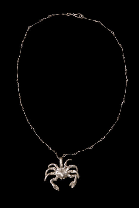 Zoe Mohm for CRISTASEYA<BR>CRAB NECKLACE<br><br>SOLD OUT