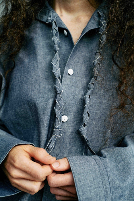 JONNLYNX<br>SAILOR SHIRTS<br>INDIGO/BLACK