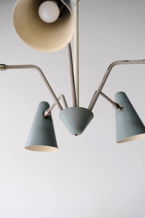 VINTAGE HANGING 5 LAMP<BR><BR>SOLD OUT