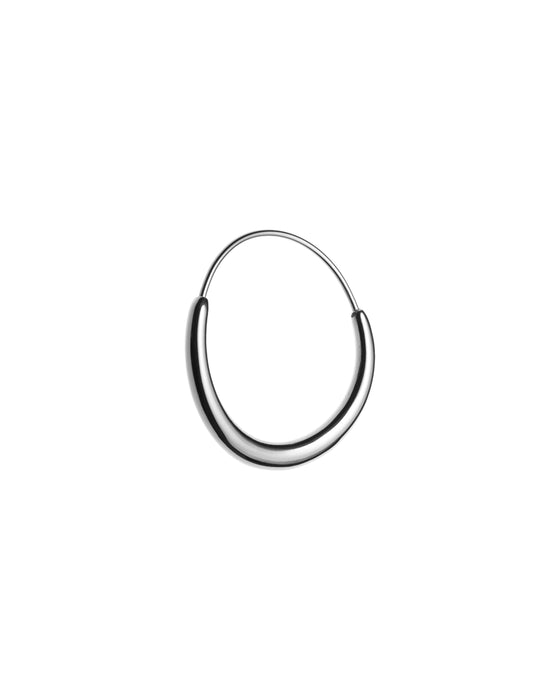 AXEP<br>HOOP/L<br>in SILVER