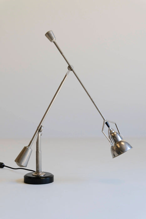 EDOUARD WILFRID BUQUET<BR>DESK LAMP EB27 TYPE SS
