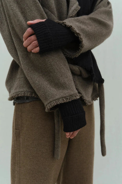 NORLHA<br>CUFFED WRIST WARMERS<br>BLACK