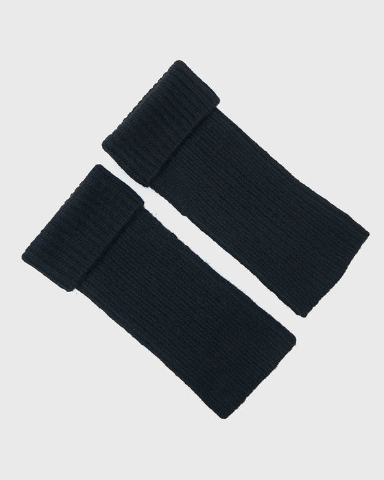 NORLHA<br>CUFFED WRIST WARMERS<br>BLACK