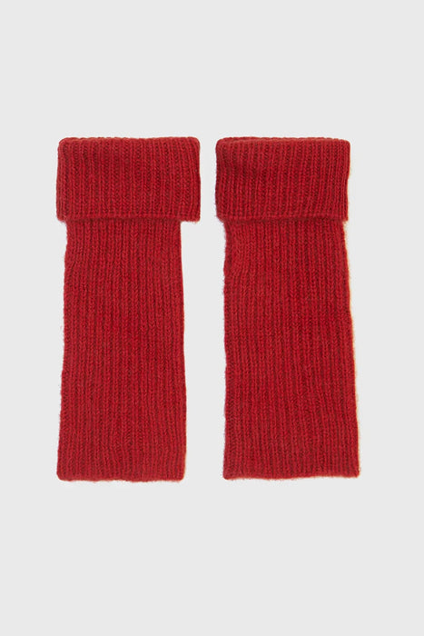NORLHA<br>CUFFED WRIST WARMERS<br>FLAME RED<br><br>SOLD OUT