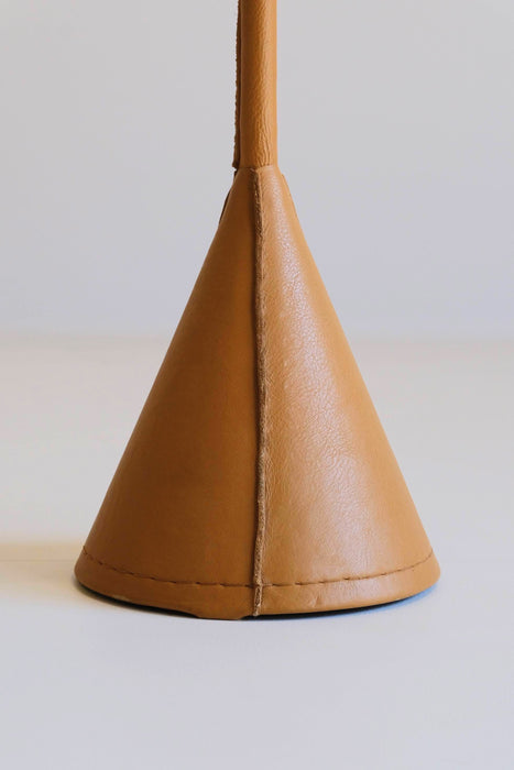 VALENTI<BR>LEATHER FLOOR LAMP