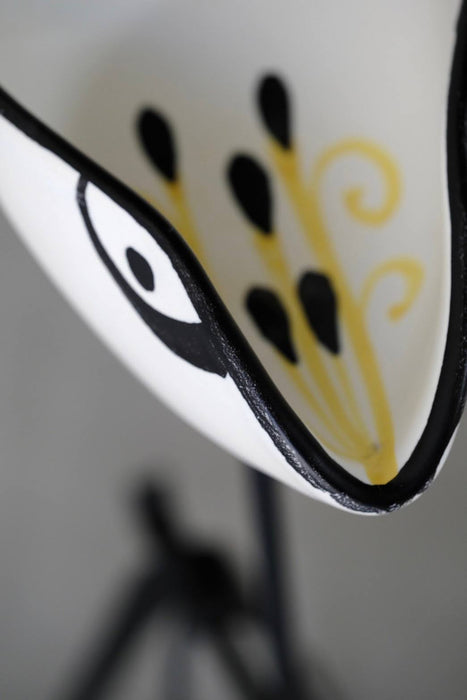 ROGER CAPRON<BR>GOAT HEAD CERAMIC ASHTRAY<BR><BR>SOLD OUT