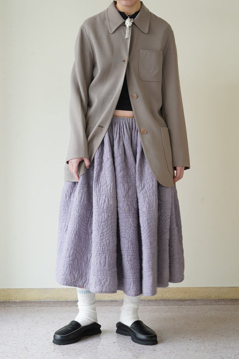 VINTAGE HERMES <br>LIGHTWEIGHT WOOL JACKET