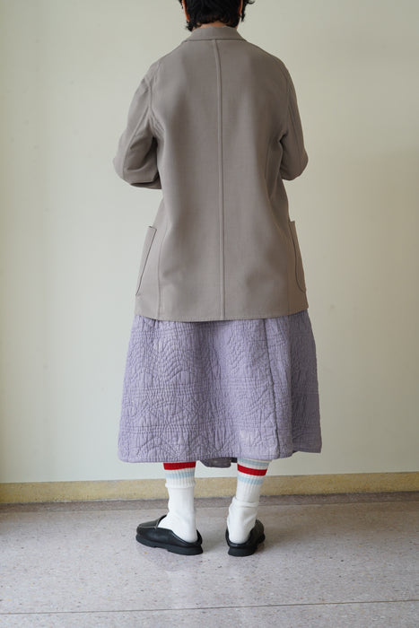 ANTIQUE<BR>QUILTED VOLUME SKIRT