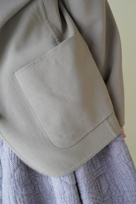 VINTAGE HERMES <br>LIGHTWEIGHT WOOL JACKET
