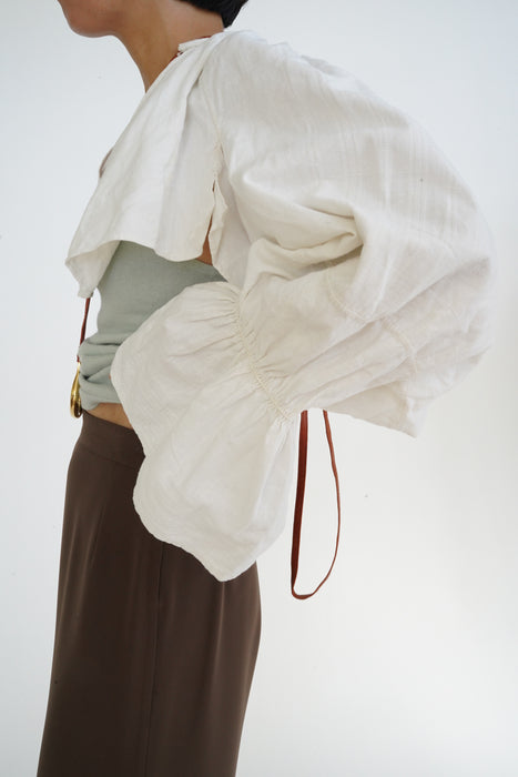 ANTIQUE<BR>CROATIAN FOLK BLOUSE