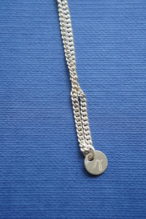 AXEP<br>TAG NECKLACE<br> 2TONE