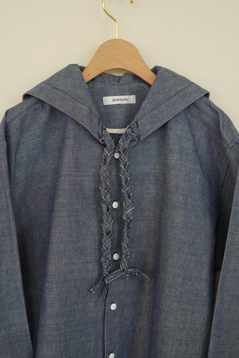JONNLYNX<br>SAILOR SHIRTS<br>INDIGO/BLACK