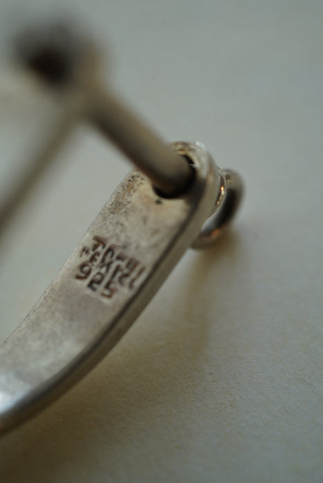 VINTAGE<BR> HORSE BIT KEY RING