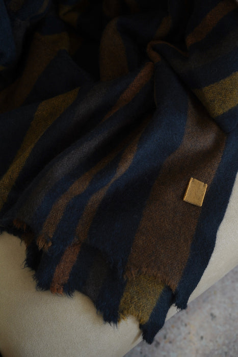 NORLHA<br>NOMAD DENSE BOILED RIDER BLANKET<br>in SUN BLEACHED STRIPE