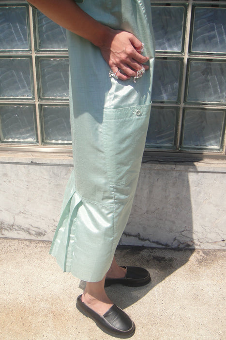 VINTAGE<BR>WEST GERMANY POLY DRESS<BR><BR>SOLD OUT