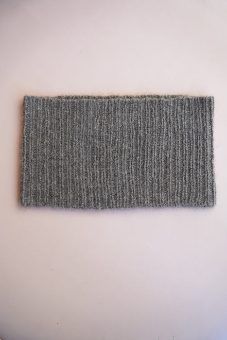 NORLHA<br>RIBBED NECK PIECE<br>in NATURAL YAK BROWN