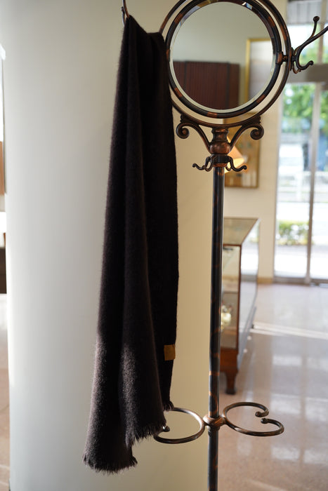 NORLHA<br> NET BOILED SKINNY SCARF <br>in SPRING EARTH