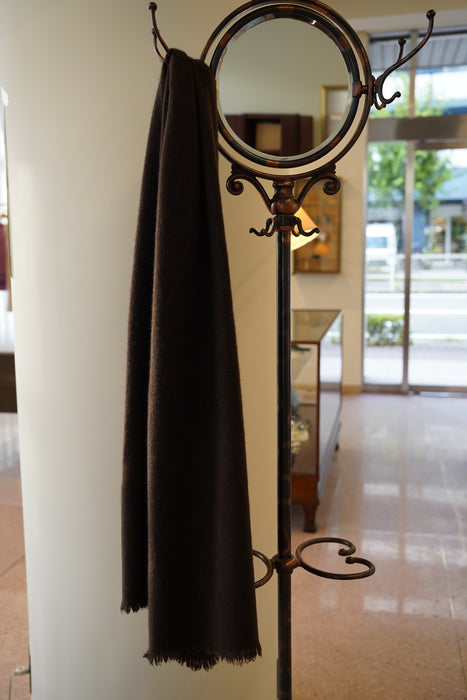 NORLHA<br>NET SCARF<br>in NATURAL YAK BROWN
