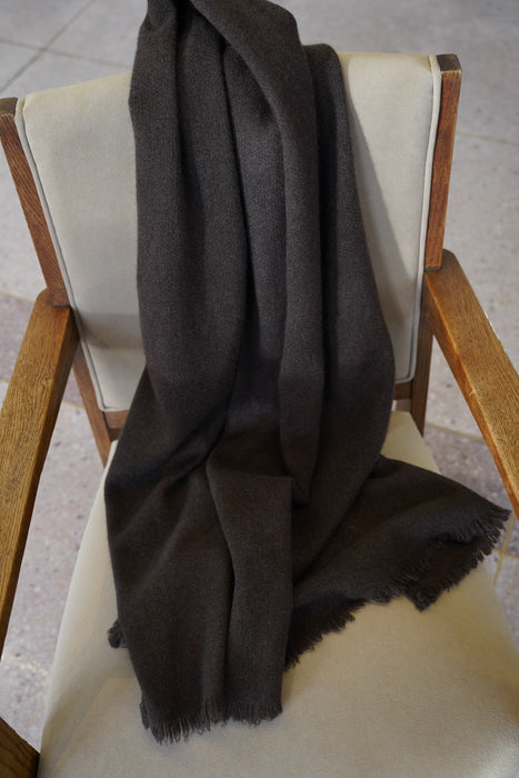 NORLHA<br>NET SCARF<br>in NATURAL YAK BROWN