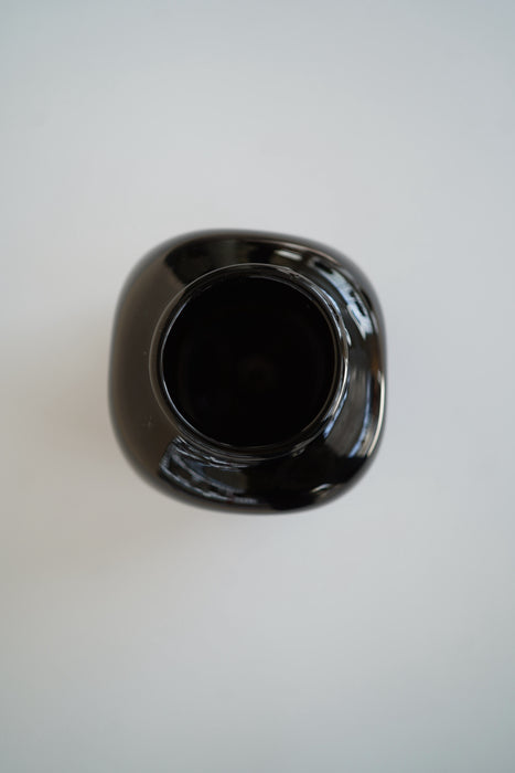 CLAUDE MORIN<BR>GLASS VASE