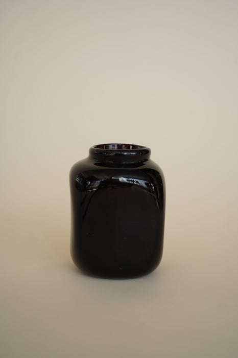 CLAUDE MORIN<BR>GLASS VASE