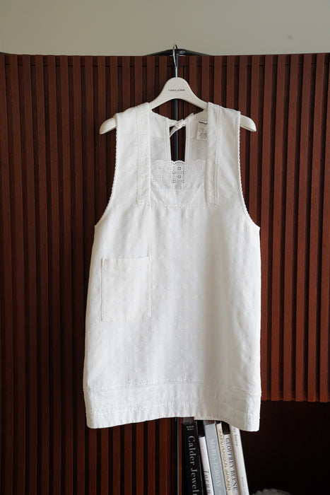 FUMIKA_UCHIDA<br>MATELASSE APRON DRESS