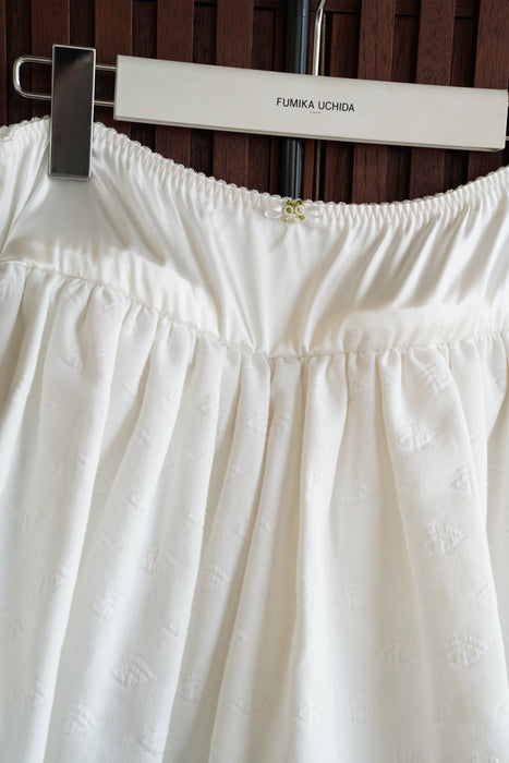 FUMIKA_UCHIDA<br>MATELASSE MIDE SKORT