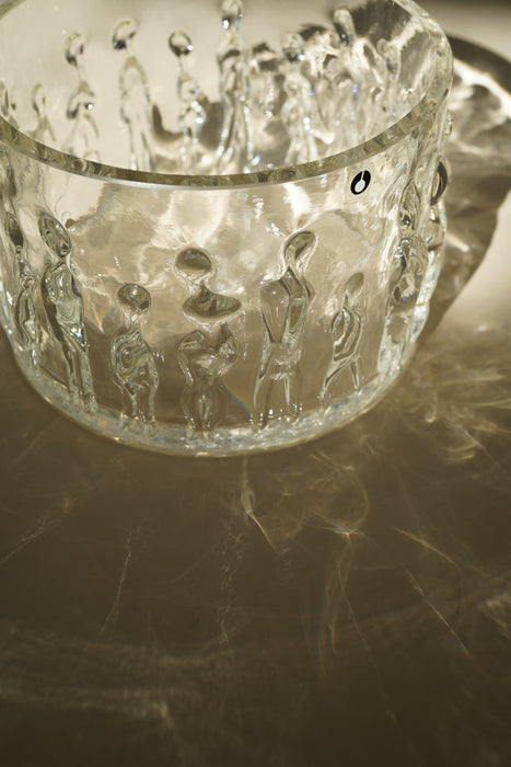 PUKEBERG<BR>GLASS BOWL<BR><BR>SOLD OUT