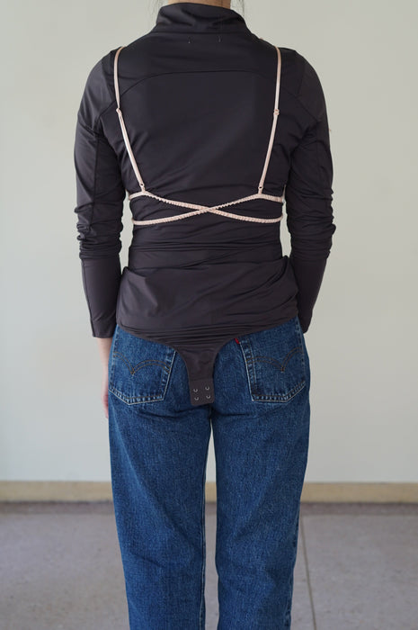 FUMIKA_UCHIDA<br>SILK STAIN BRA TOP