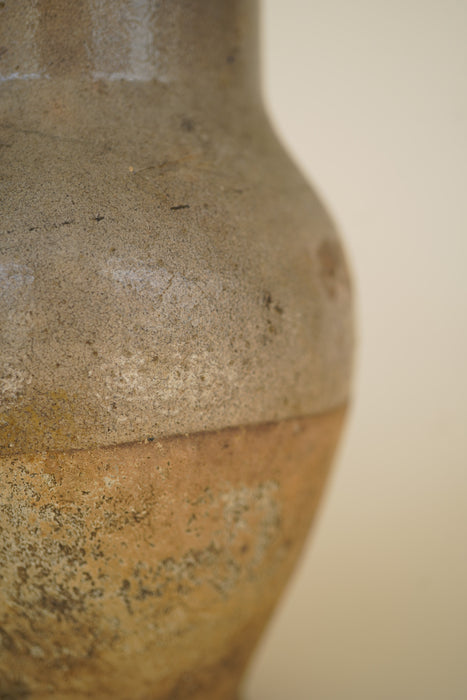 ANTIQUE GREEK POTTERY JAR/M