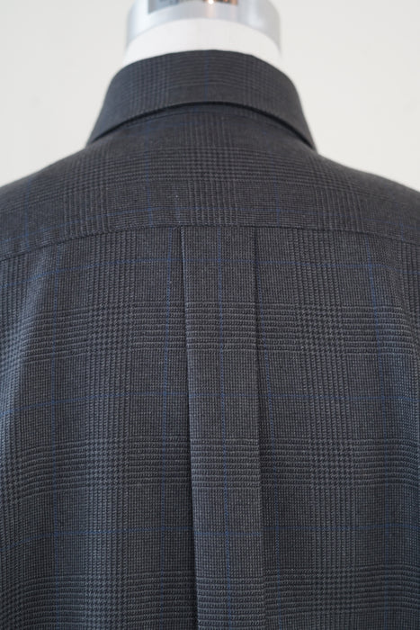 VINTAGE HERMES <br>CASHMERE SILK GLENCHECK SHIRTS <BR><BR>SOLD OUT