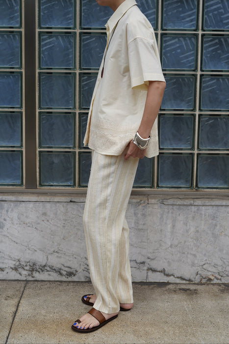CALLAGHAN by Romeo Gigli<br><br>EMBROIDERY IVORY SHIRT