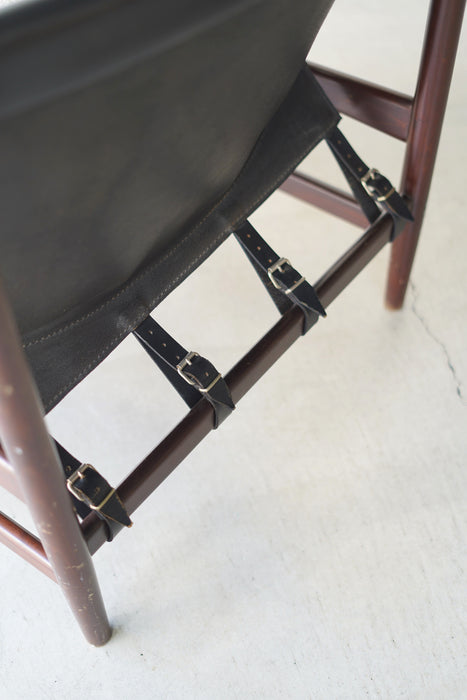 VINTAGE SAFARI LOUNGE CHAIR