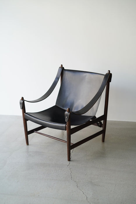 VINTAGE SAFARI LOUNGE CHAIR