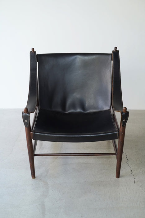 VINTAGE SAFARI LOUNGE CHAIR