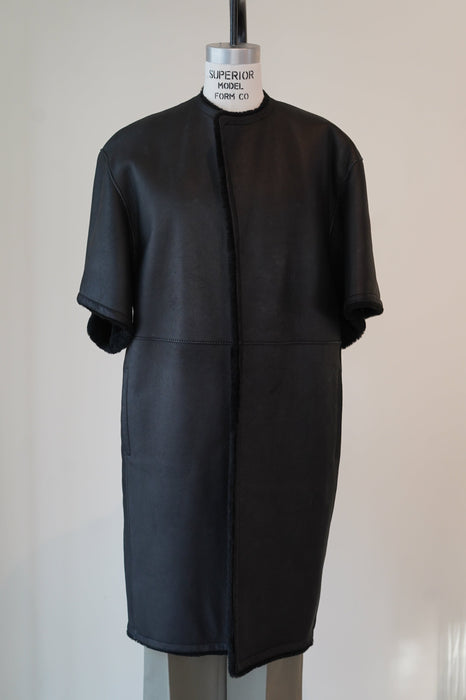 VINTAGE HERMES <br>REVERSED LAMBSKIN COAT<br><br>SOLD OUT