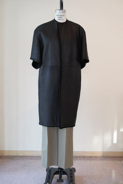 VINTAGE HERMES <br>REVERSED LAMBSKIN COAT<br><br>SOLD OUT