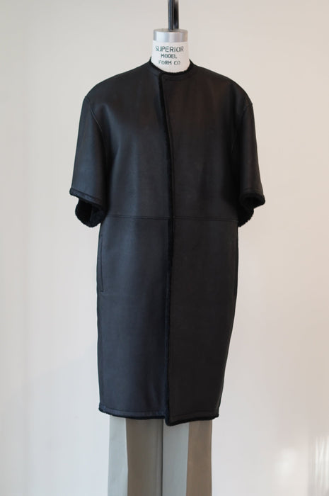 VINTAGE HERMES <br>REVERSED LAMBSKIN COAT<br><br>SOLD OUT