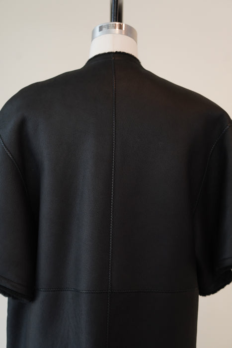 VINTAGE HERMES <br>REVERSED LAMBSKIN COAT<br><br>SOLD OUT