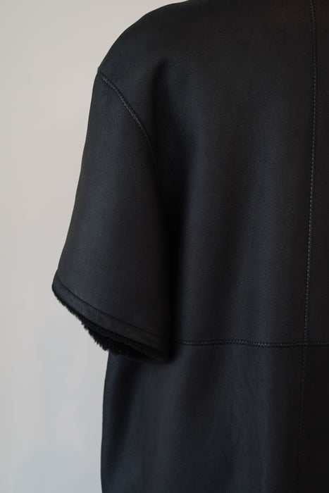 VINTAGE HERMES <br>REVERSED LAMBSKIN COAT<br><br>SOLD OUT